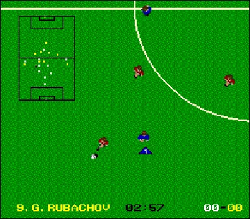 World League Soccer (USA) screen shot game playing